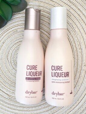 New Drybar Cure Liqueur Strengthening Shampoo & Conditioner